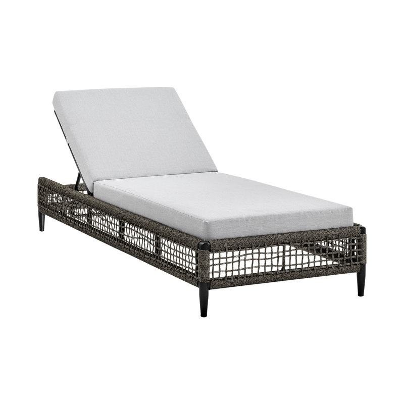 Joss & Main Scotia Outdoor Patio Adjustable Chaise Lounge Chair In ...